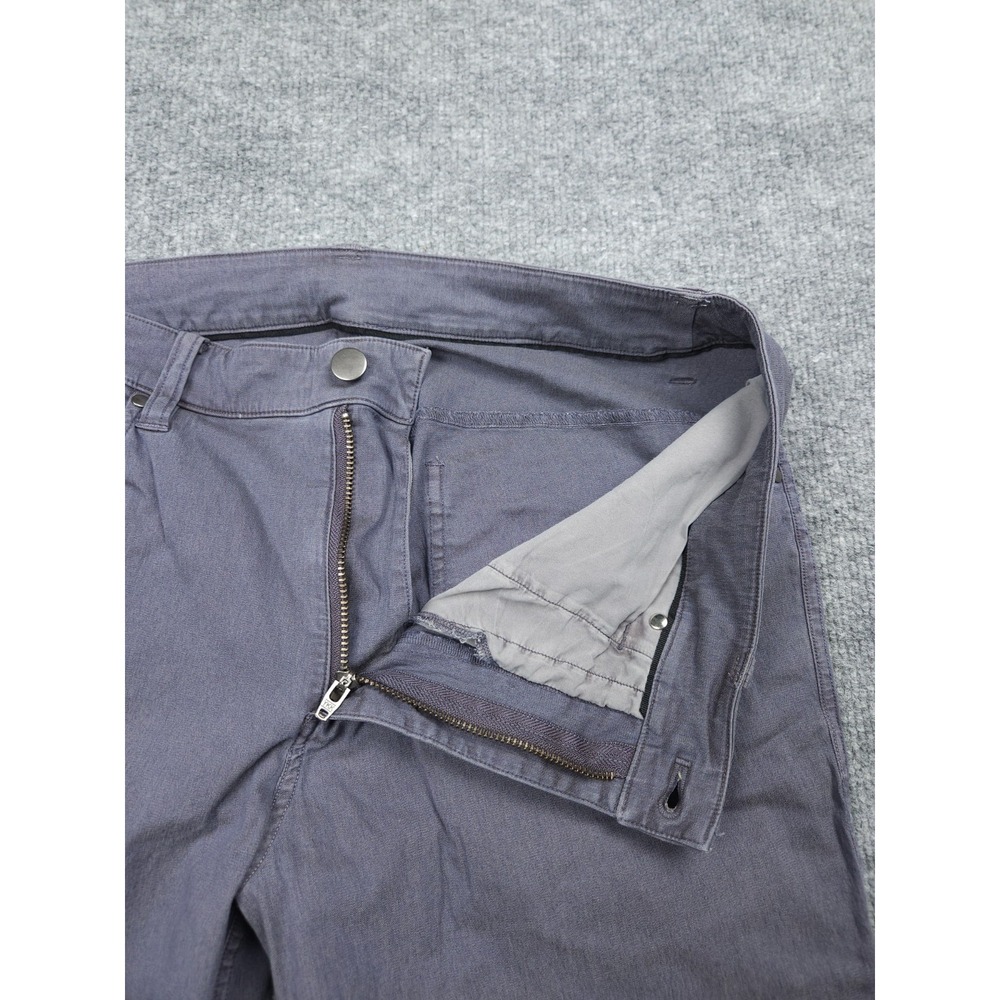 Lululemon ABC SLIM Fit 5 Pocket Warpstreme Pant Mens 31 x 32 Gray - Picture 5 of 13